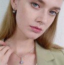 Dames ketting met hanger D658 4