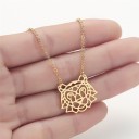 Dames ketting met hanger D94 7