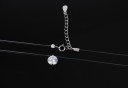 Dames ketting met kristal 4