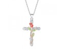 Dames ketting met kruis D161 17