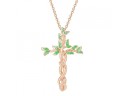 Dames ketting met kruis D161 4