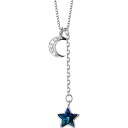 Dames ketting met maan en ster G610 4