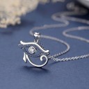 Dames ketting met oog D642 1