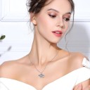 Dames ketting met oog D642 3