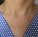 Dames ketting met oog G522 2
