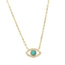 Dames ketting met oog G598 1