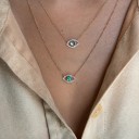 Dames ketting met oog G598 2