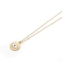 Dames ketting met oog G751 15