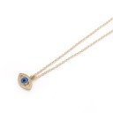 Dames ketting met oog G751 16