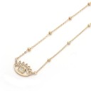 Dames ketting met oog G751 3