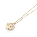 Dames ketting met oog G751 7