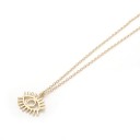 Dames ketting met oog G751 11