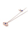 Dames ketting met oog N13 6