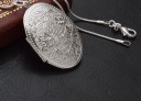 Dames ketting met open hanger D615 5