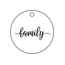 Dames ketting met opschrift C1080 24