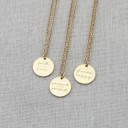 Dames ketting met opschrift C1080 2