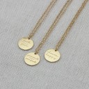 Dames ketting met opschrift C1080 6