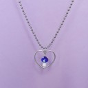 Dames ketting met paddenstoel D400 4