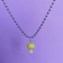 Dames ketting met paddenstoel D400 2