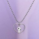Dames ketting met paddenstoel D400 2