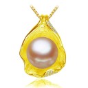 Dames ketting met parel N3 2