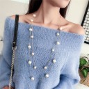 Dames ketting met parels M64 1
