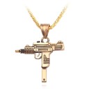 Dames ketting met pistool hanger G834 10