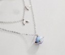 Dames ketting met planeet G566 5