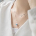 Dames ketting met planeet G566 2