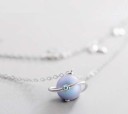 Dames ketting met planeet G566 3