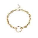 Dames ketting met ring D62 7