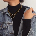 Dames ketting met ring D62 3