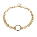 Dames ketting met ring D62 6