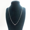 Dames ketting met ring G670 5