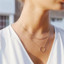 Dames ketting met ring M7 3