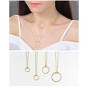 Dames ketting met ring 3