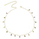 Dames ketting met ringen 6