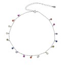 Dames ketting met ringen 7