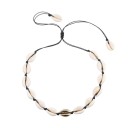 Dames ketting met schelpen G823 14