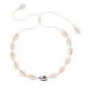 Dames ketting met schelpen G823 6