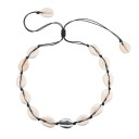 Dames ketting met schelpen G823 8