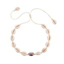 Dames ketting met schelpen G823 9