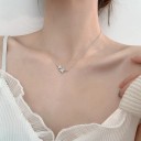 Dames ketting met sterren D504 6