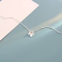 Dames kettingarmband met esdoornblad 4