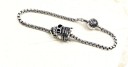Dames kettingarmband met schedel 1