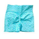 Dames Korte Broeken Hoge Taille Met Elastiek Leopardprint Effen Nylon Licht Elastische Zomer Mode Snit 10