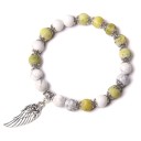 Dames kralenarmband met een vleugel 1