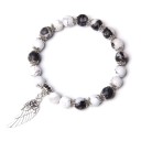 Dames kralenarmband met een vleugel 10