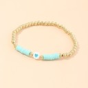 Dames kralenarmband met hart H626 4