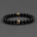 Dames kralenarmband met kroon 6